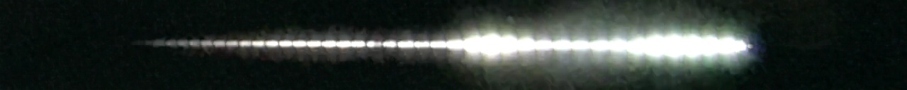 Unprocessed fireball image