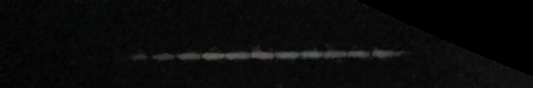 Unprocessed fireball image