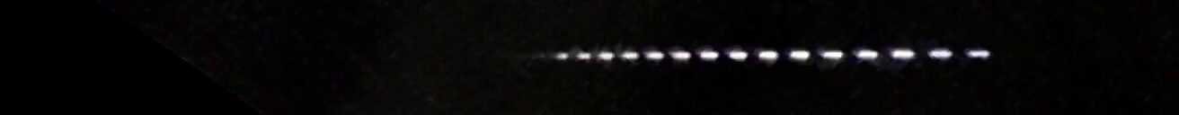 Unprocessed fireball image