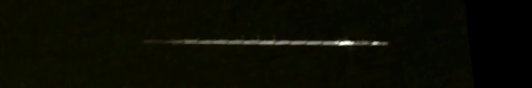 Unprocessed fireball image