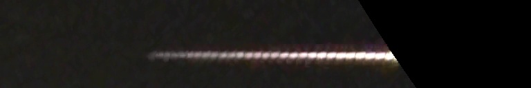 Unprocessed fireball image