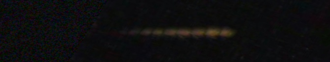 Unprocessed fireball image