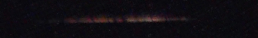 Unprocessed fireball image