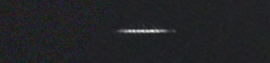 Unprocessed fireball image