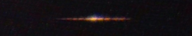 Unprocessed fireball image