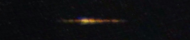 Unprocessed fireball image