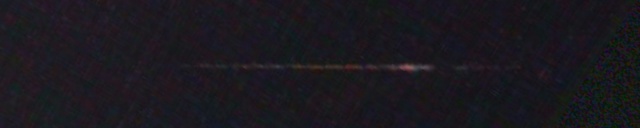 Unprocessed fireball image