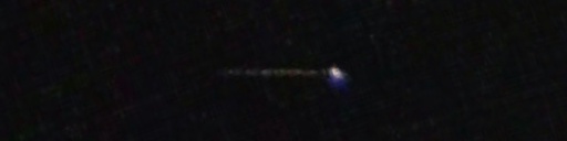 Unprocessed fireball image
