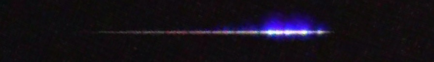 Unprocessed fireball image