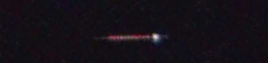 Unprocessed fireball image