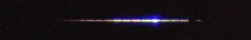 Unprocessed fireball image