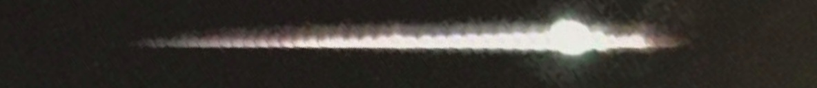 Unprocessed fireball image