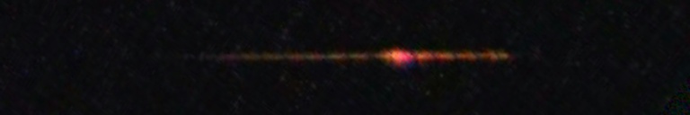 Unprocessed fireball image