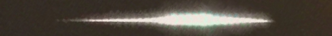 Unprocessed fireball image