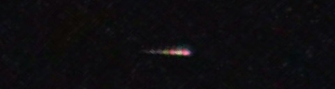 Unprocessed fireball image