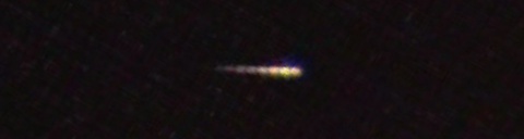 Unprocessed fireball image