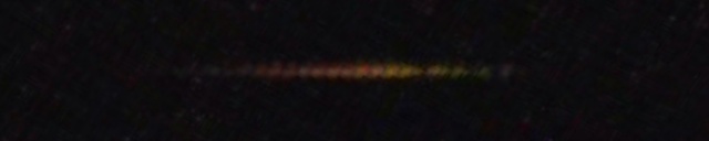 Unprocessed fireball image