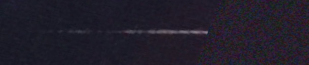 Unprocessed fireball image