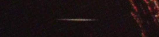 Unprocessed fireball image