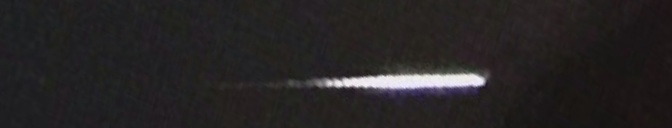 Unprocessed fireball image