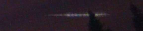 Unprocessed fireball image