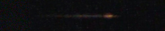 Unprocessed fireball image