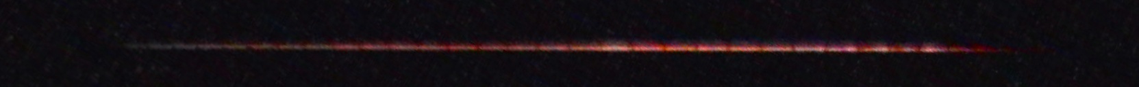 Unprocessed fireball image