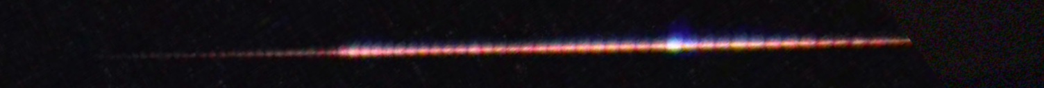 Unprocessed fireball image