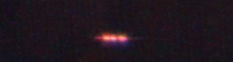 Unprocessed fireball image
