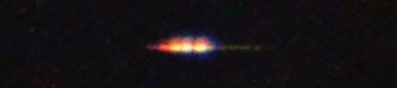 Unprocessed fireball image