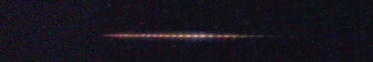 Unprocessed fireball image