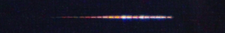 Unprocessed fireball image