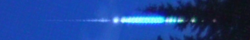 Unprocessed fireball image