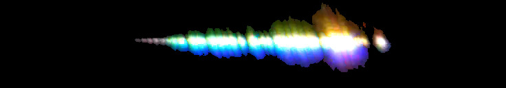 Processed fireball image