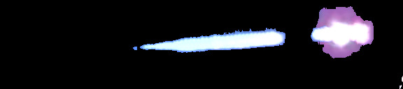 Processed fireball image