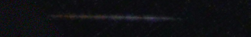 Unprocessed fireball image