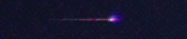 Unprocessed fireball image