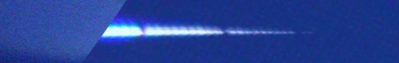 Unprocessed fireball image