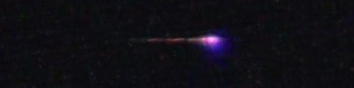 Unprocessed fireball image
