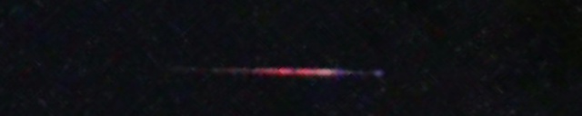 Unprocessed fireball image