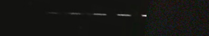 Unprocessed fireball image