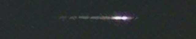 Unprocessed fireball image