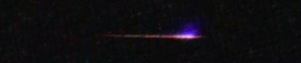 Unprocessed fireball image