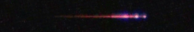 Unprocessed fireball image