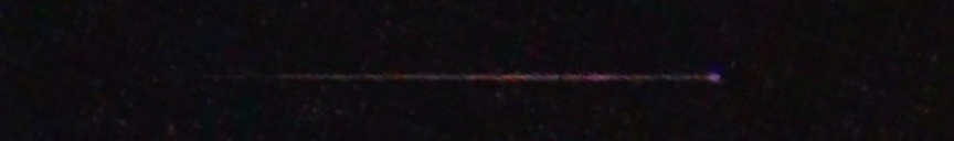 Unprocessed fireball image