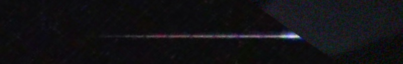 Unprocessed fireball image