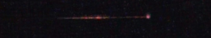 Unprocessed fireball image