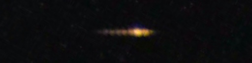 Unprocessed fireball image