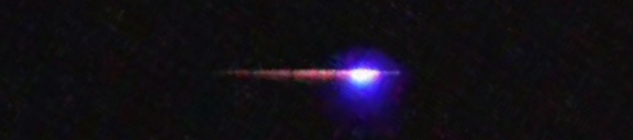 Unprocessed fireball image