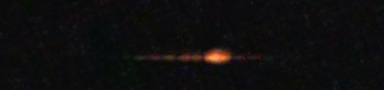 Unprocessed fireball image